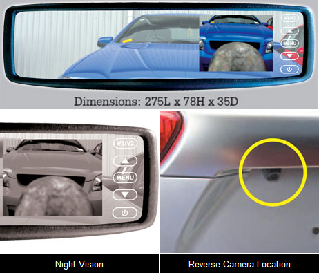 Reversing Camera Mirror Mount